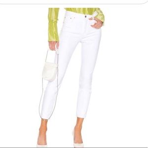 GRLFRND Karolina White High Rise Jeans 25